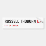 Russell Thoburn  Bumper Stickers