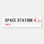 Space Station  Bumper Stickers