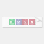 mason  Bumper Stickers