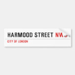 Harmood street  Bumper Stickers