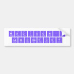MADISON'S
 LABORATORY  Bumper Stickers