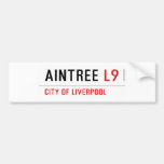 Aintree  Bumper Stickers