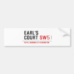 earl's court  Bumper Stickers