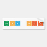 noha seif  Bumper Stickers