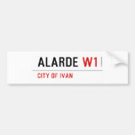 Alarde  Bumper Stickers