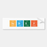 Sedef  Bumper Stickers