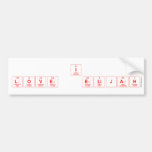 I 
 LOVE  ELIJAH                               Bumper Stickers