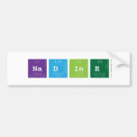 Nadine  Bumper Stickers