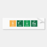 Study  Bumper Stickers