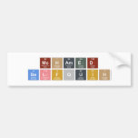 MOHAMED
 BELFQUIH  Bumper Stickers