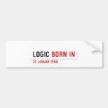  Logic  Bumper Stickers