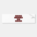 SOLID
 LQUID
 GAS
 PLASMA  Bumper Stickers