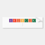 K|R|I|S|T|I|E
   Bumper Stickers