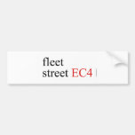 fleet  street  Bumper Stickers