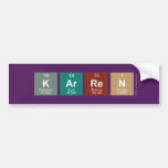 KArReN  Bumper Stickers