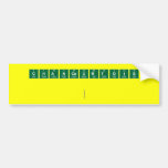 chancourtois
 
   Bumper Stickers