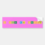 O olho das pessoas  Bumper Stickers