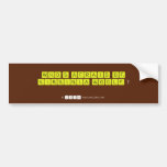 WHO'S AFRAID OF
 VIRGINIA WOOLF ?
   Bumper Stickers