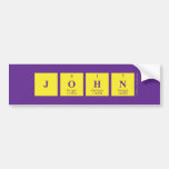 John  Bumper Stickers