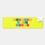 Periodic
 Table
 Writer  Bumper Stickers