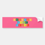 Periodic
 Table
 Writer  Bumper Stickers