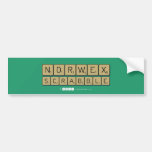 Norwex
 Scrabble  Bumper Stickers
