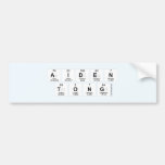 Aiden 
 Tong  Bumper Stickers