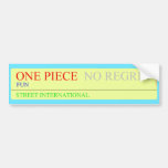 one piece  Bumper Stickers