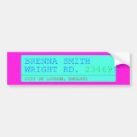 Brenna Smith Wright Rd.  Bumper Stickers