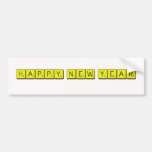 Happy New Year  Bumper Stickers