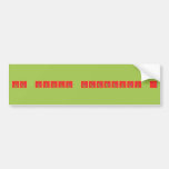 All About Elements !  Bumper Stickers