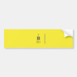 B  Bumper Stickers