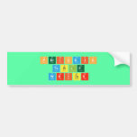 Periodic
 Table
 Writer  Bumper Stickers