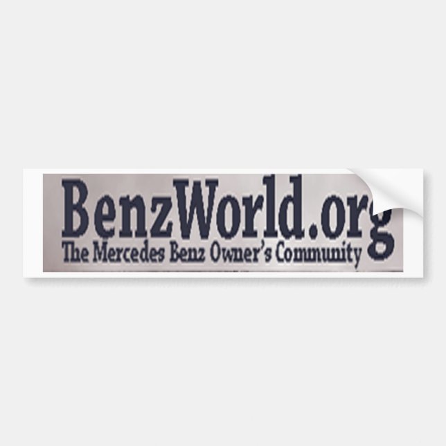 bumperstick bumper sticker (Front)