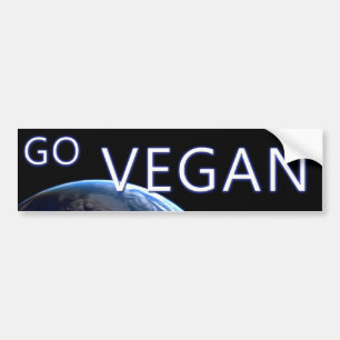 bumpersticker-VEGAN2 Bumper Sticker