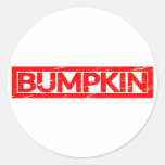 Bumpkin Stamp Classic Round Sticker