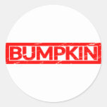 Bumpkin Stamp Classic Round Sticker