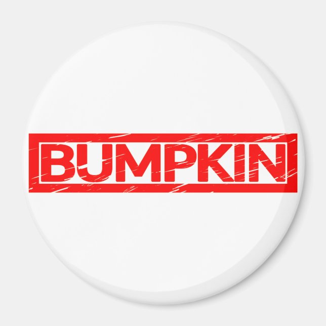 Bumpkin Stamp Magnet (Front)