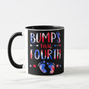 Bump's First 4th Of July Pregnancy Independence Mug