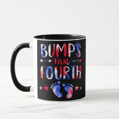 Bumps First 4th Of July Pregnancy Independence Mug