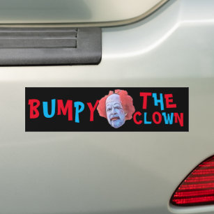 Bumpy the Clown Bumper Sticker