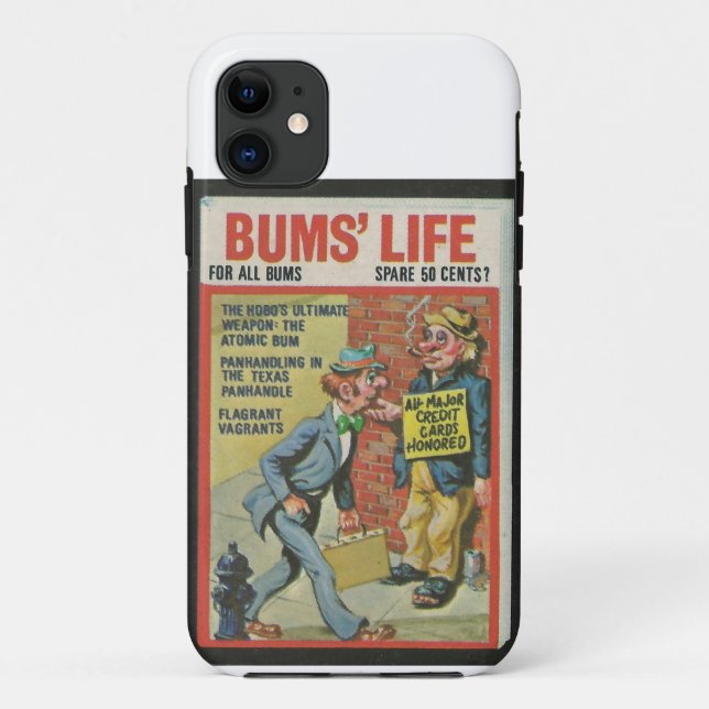 Bum's Lilfe wacky package Case-Mate iPhone Case (Back)