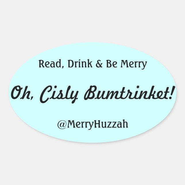 Bumtrinket Shoemaker's Holiday Sticker (Front)