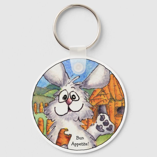 Bun Appetite Keychain (Front)