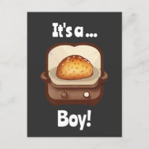 Bun in the oven Baby Gender Reveal unique funny 