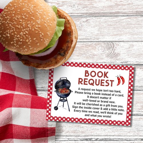 Bun In The Oven Baby_Q Barbeque Books For Baby Enclosure Card