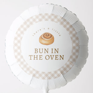 Bun In The Oven Baby Shower Celebration Balloon