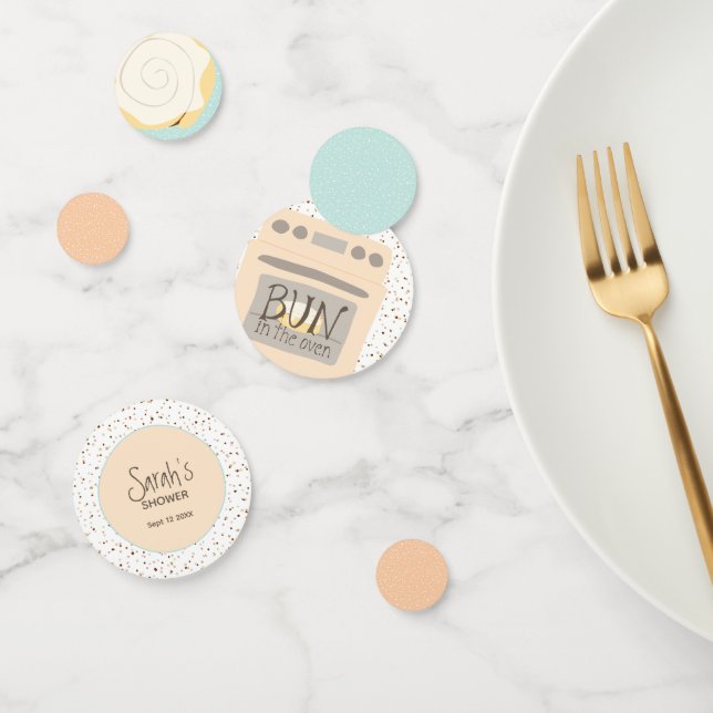Bun in the Oven Baby Shower Confetti (Group)