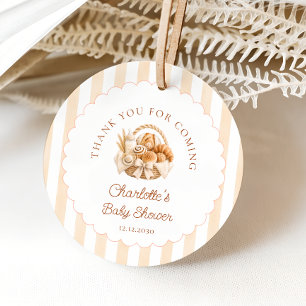 Bun in the Oven Baby Shower Favor Tags