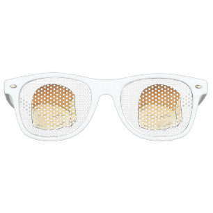 Bun in The Oven Bread Dinner Roll Baby Shower Retro Sunglasses